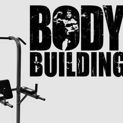 Body Building Gym Fitness Coach Sport Muscles Crossfit Workout Arnold Schwarzenegger Wall Sticker Vinyl Decal Mural Art