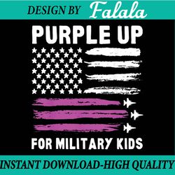purple up us flag fighter jet military kids military child png,purple up for military, mothers day png, digital download