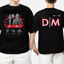 2 sides depeche mode memento mori world tour 2023 shirt, depeche mode shirt for fan, depeche mode tour 2023 shirt