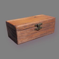 Wood keepsake/trinket box, handmade Jewelry box.