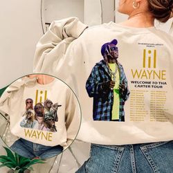 2 sides lil wayne rapper the north america tour 2023 shirt, the north america tour 2023 shirt, lil wayne tour 2023 shirt