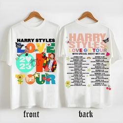 2 Sides Harry Styles Love On Tour 2023 Shirt, Love On Tour 2023 Shirt, Harry Styles Shirt