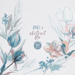 flower line art, fine line poster, thin blue line, dried flower bouquet, wildflower clipart, floral line clipart
