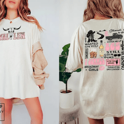 comfort colors tee, wallen western premium t-shirt, cowgirl wallen shirt, retro wallen western tee, cowgirl country shir