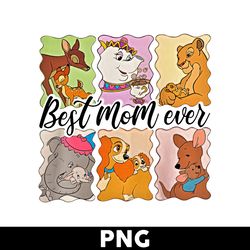 best mom ever png, cartoon png, mom png, disney cartoon png, disney png - digital file
