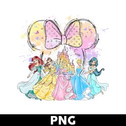 disney princess png, mickey mouse png, disney magic kingdom png, cartoon png, disney png - digital file