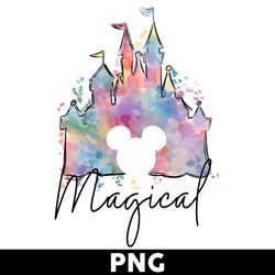 disney land png, magical png, disney magic kingdom png, cartoon png, disney png - digital file