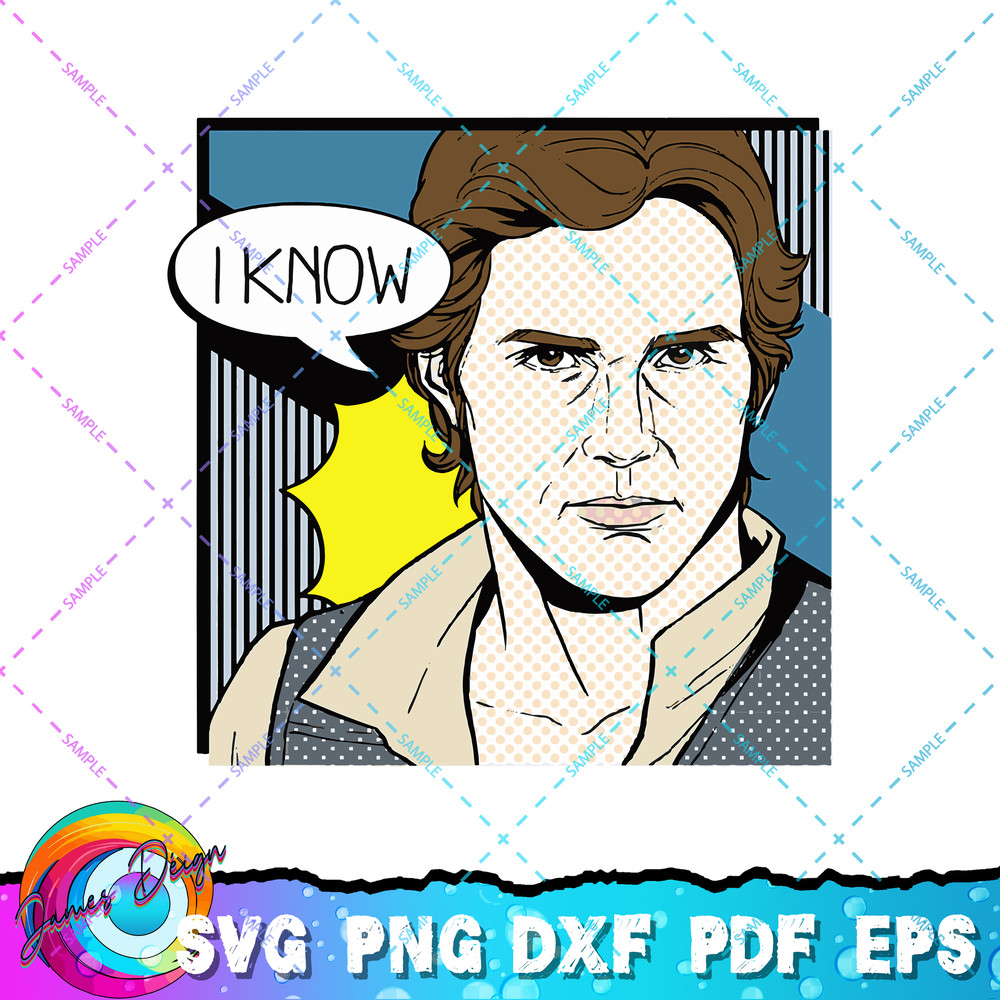 Star Wars Han Solo I Know Pop Art Couples Graphic T-Shirt T-Shirt copy.jpg