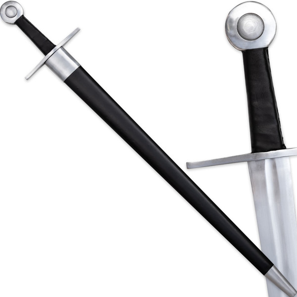 Age of Chivalry Carbon Steel Medieval Knightly Battle Ready Sword for sale.jpg