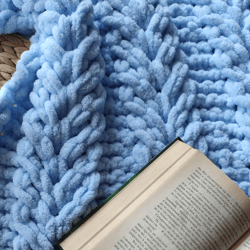Knitted blanket woven blanket full size blanket