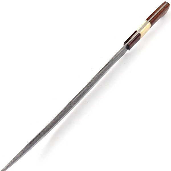 Germanic Style Single-Edged Long Sword Damascus steel near me.jpg