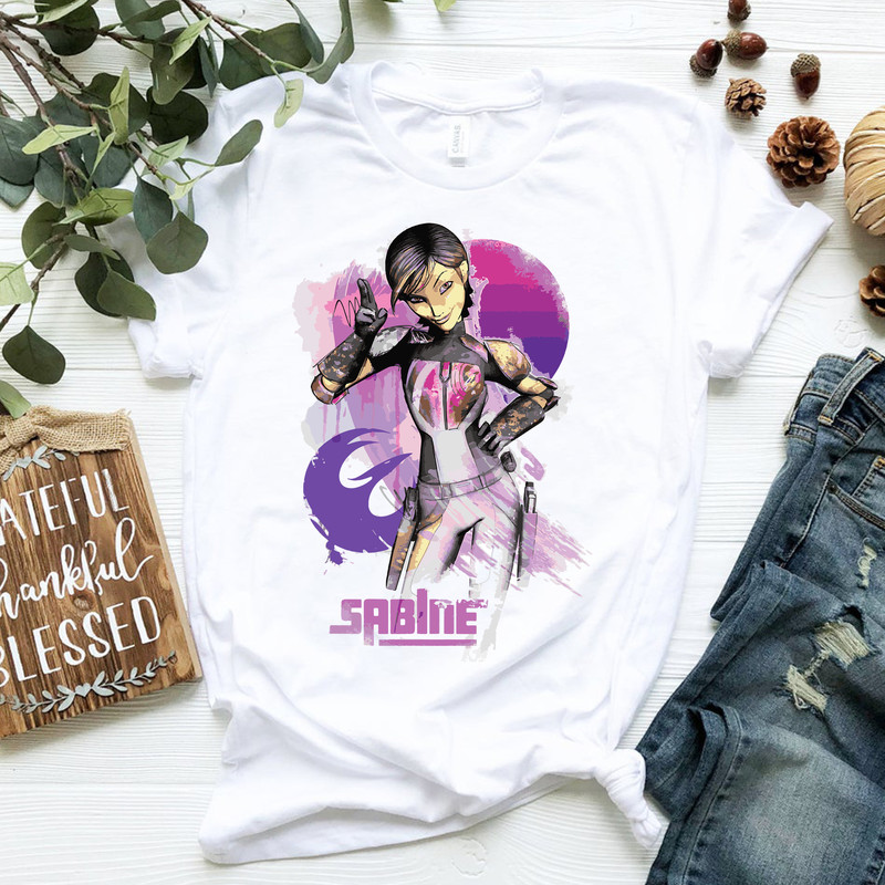 Star Wars Rebels Sabine Wren Mandalorian Warrior T-Shirt.png