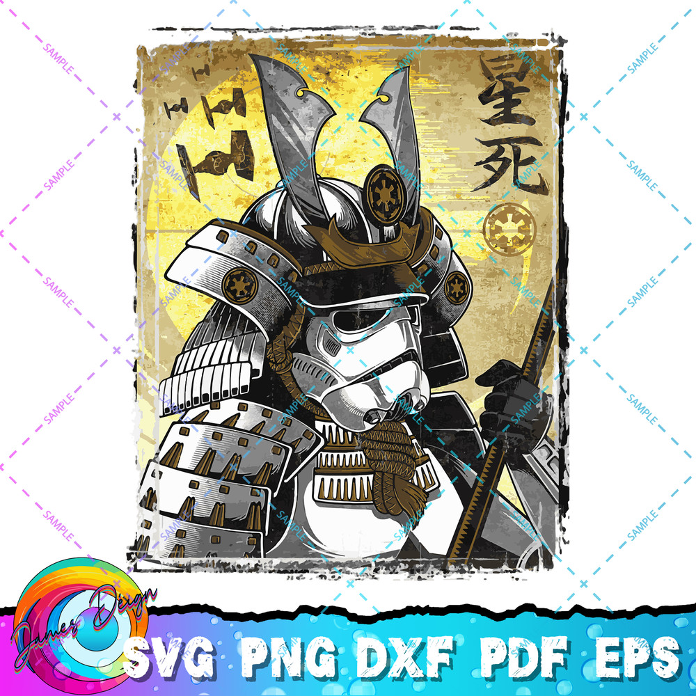 Star Wars Samurai Trooper Poster T-Shirt copy.jpg