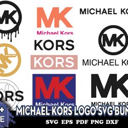 michael kors logo svg bundle, michael kors logo, mk brand