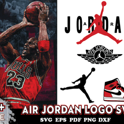 air jordan logo svg, logos brand svg, air jordan svg
