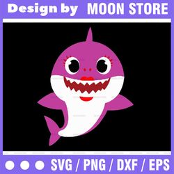 auntie shark svg, cricut cut files, shark family doo doo doo vector eps, silhouette dxf, design for tsvg , clothes, aunt
