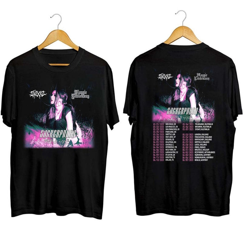Maggie Lindemann Suckerpunch World Tour 2023 Shirt, Maggie Lindemann Shirt, Maggie Lindemann 2023 Concert Shirt