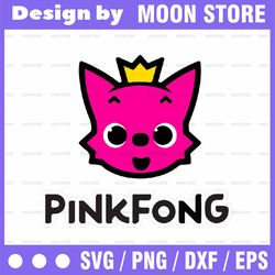 Pink Pong SVG, Cricut Cut files, Shark Family doo doo doo Vector EPS, Silhouette DXF, Design for tsvg , clothes, Mommy S