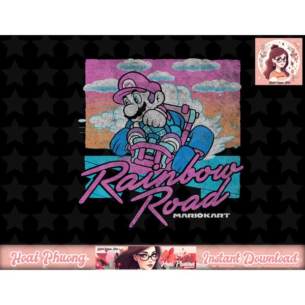 Mario Rainbow Road Mario Rainbow Road