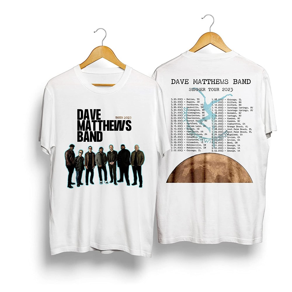 Dave Matthews Band Tour 2023 Shirt, Dave Matthews Band Shirt Women Men