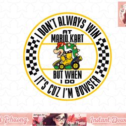 nintendo mario kart winning as bowser graphic png sublimation design, digital design