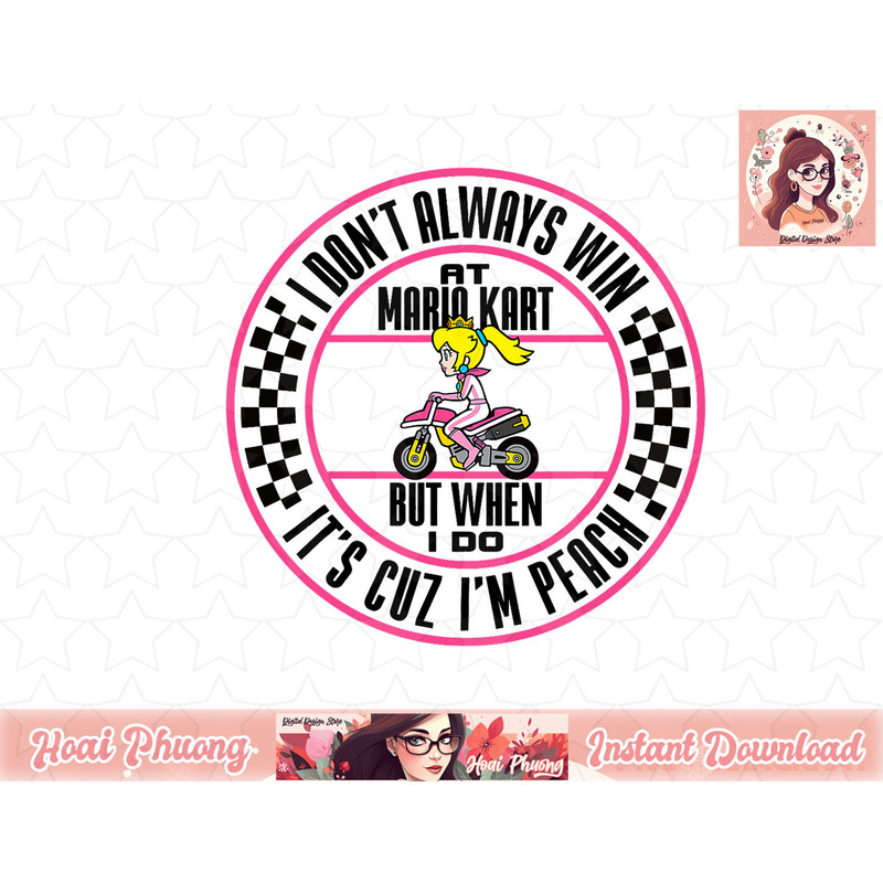 Nintendo Mario Kart Winning As Peach Graphic.jpg