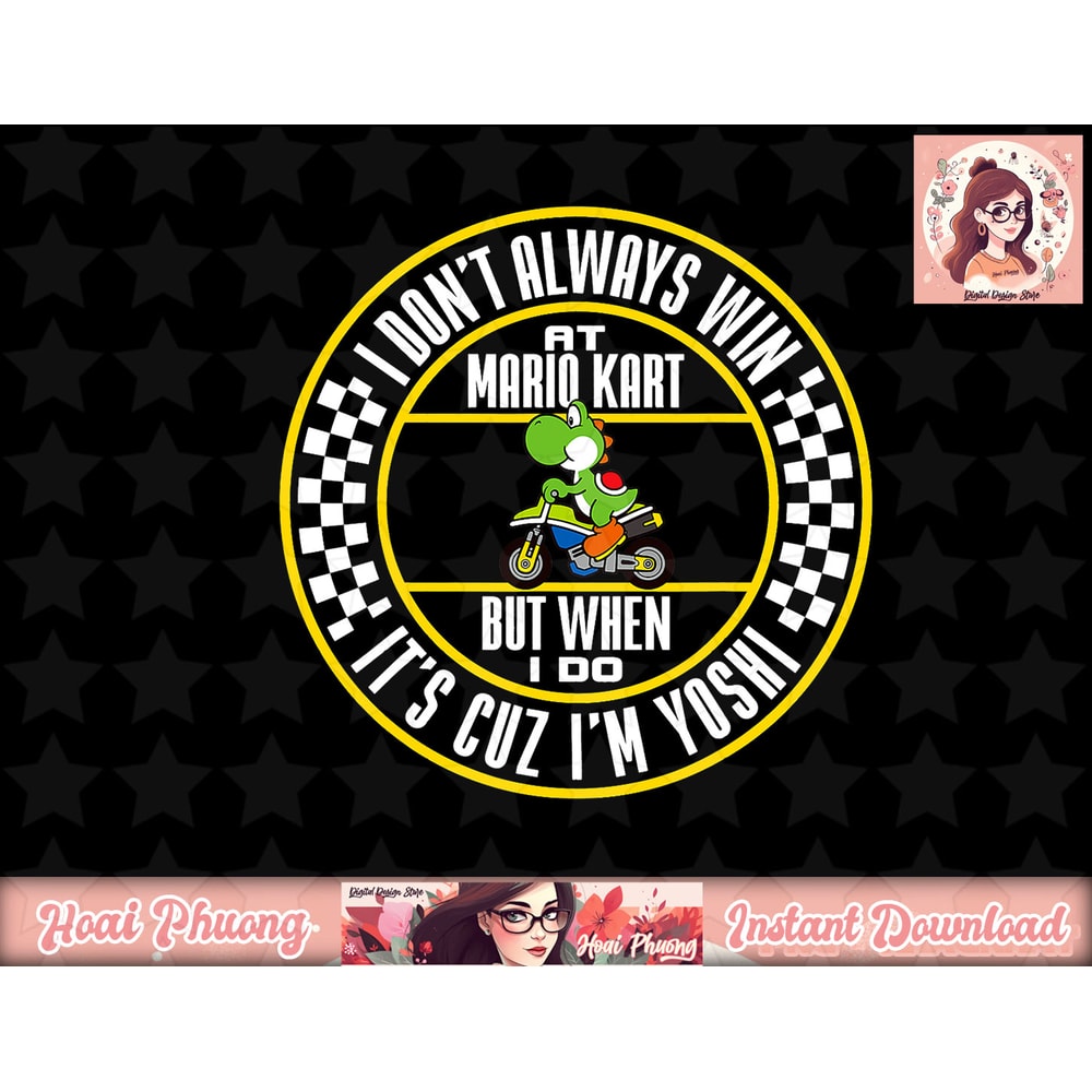 Nintendo Mario Kart Winning As Yoshi Graphic.jpg