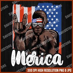 bigfoot 4th of july american flag independence day asl 4th of july, memorial day, american flag, independence day png
