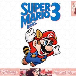 nintendo super mario 3 flying mario poster png sublimation design, digital design