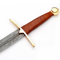 Wolfskin Raider Damascus Steel Viking Sword Full Tang near me in taxespng