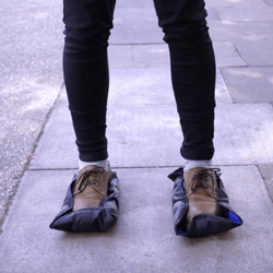 Hands-Free Waterproof Step In Shoe Covers