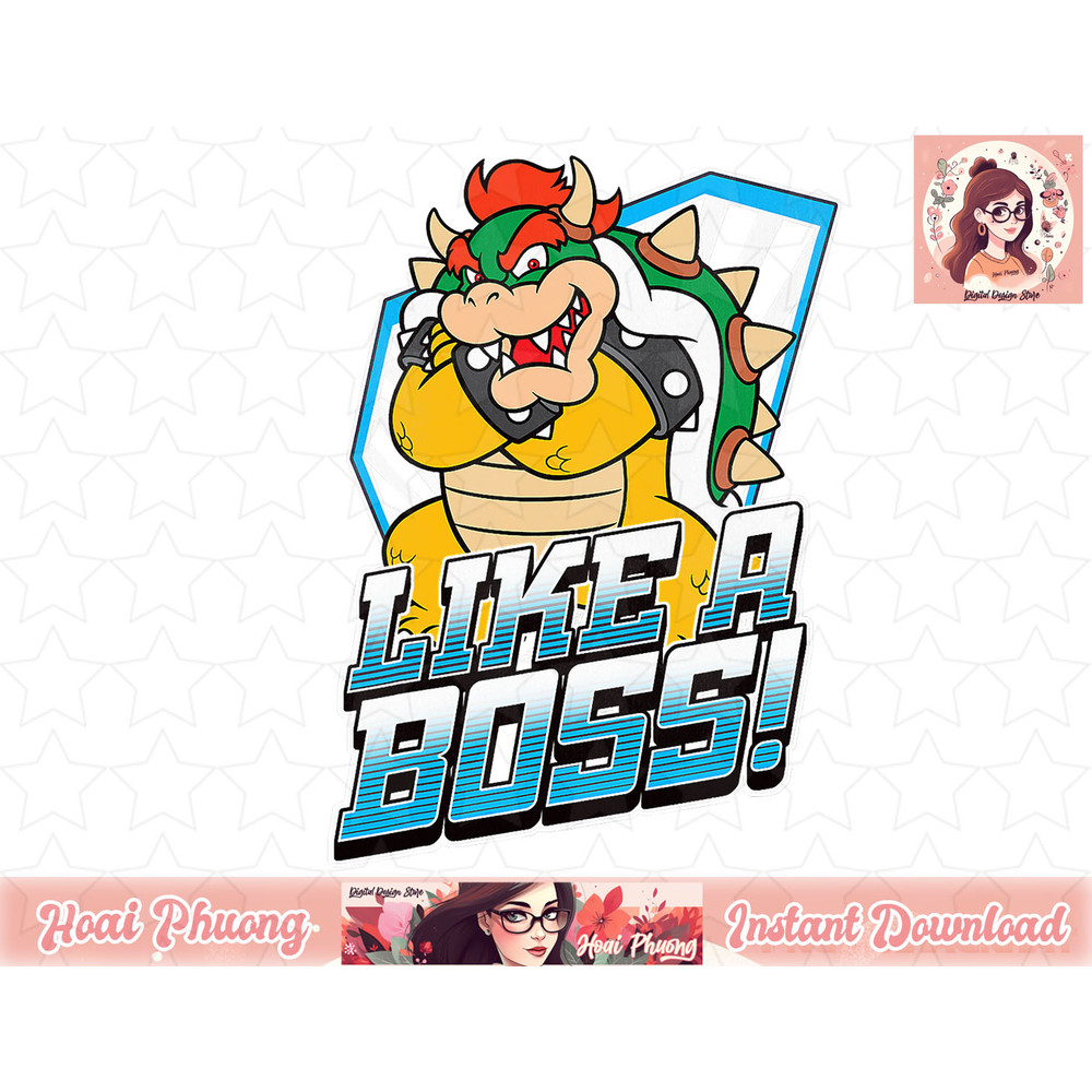 Nintendo Super Mario Bowser Like A Boss Bold Graphic.jpg