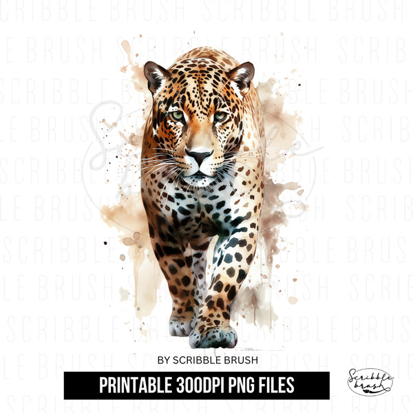 Jaguar Sublimation PNG Clipart.png