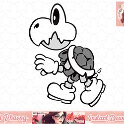 nintendo super mario dry bones profile png sublimation design, digital design