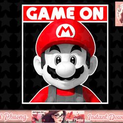 nintendo super mario game on box portrait graphic png sublimation design, digital design