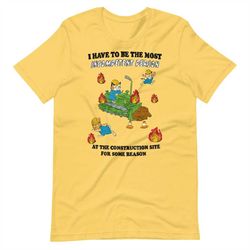 construction unisex t-shirt