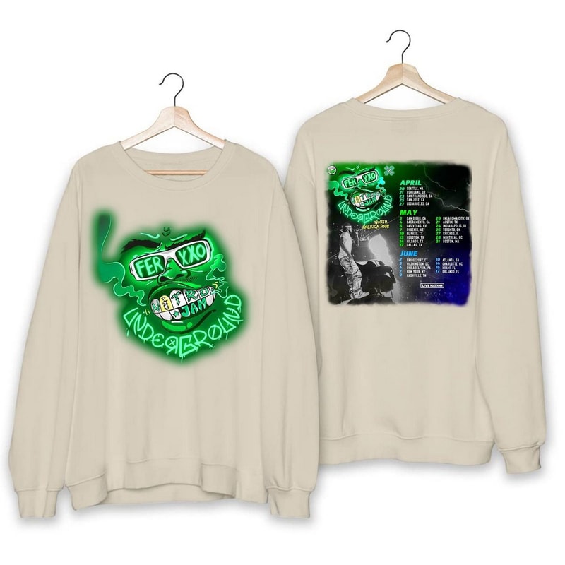 Feliz Cumpleanos Ferxxo Shirt, Ferxxo Tour Shirt, Feid North America 2023 Tour Shirt, Music Tour 2023 Shirts
