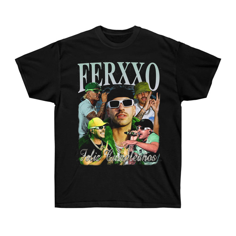 Feliz Cumpleanos Ferxxo Shirt, Ferxxo Tour Shirt, Feid North America 2023 Tour Shirt, Music Tour 2023 Shirts