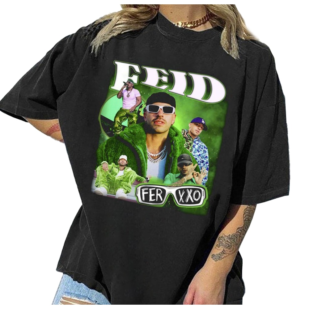 Feliz Cumpleanos Ferxxo Shirt, Ferxxo Tour Shirt, Feid North America 2023 Tour Shirt, Music Tour 2023 Shirts