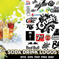 250 soda drink logos svg, trending svg, soda drink svg