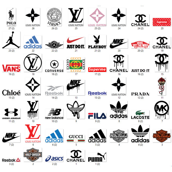Big Bundle Famous Brand Logo Svg, File For Cricut - Inspire Uplift