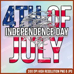 us happy independence day 4th july flag eagle memorial day, american flag, independence day png file sublimation