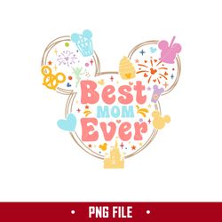 best mom ever png, mickey mouse png, disney mother's day png digital file