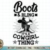Cowgirl Boots and Hat Graphic Women Girls Cowgirl Western T-Shirt copy.jpg