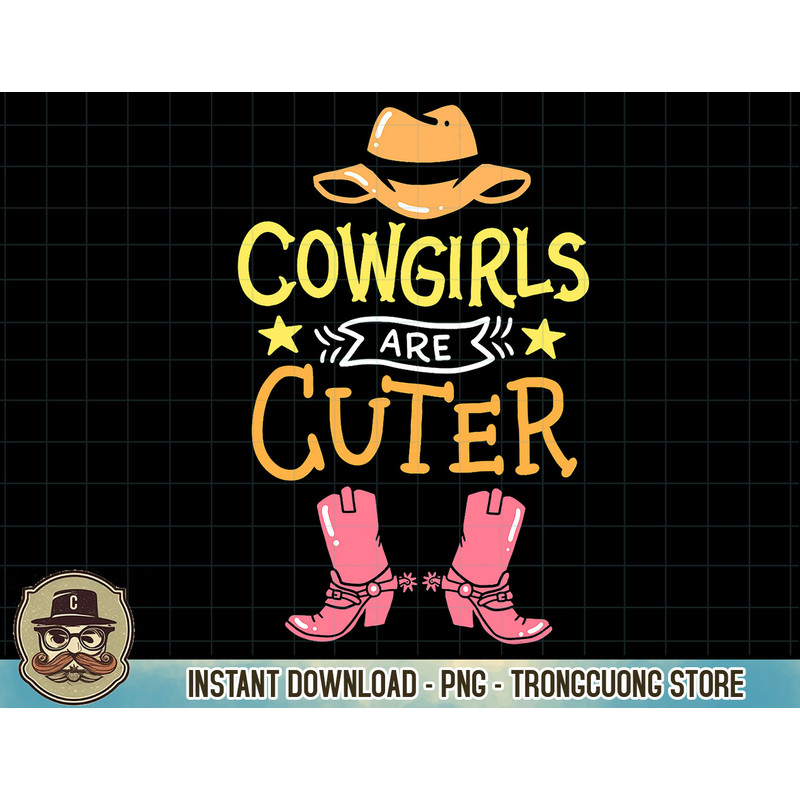 Cowgirls Cowgirl Boots Hat Western Country T-Shirt copy.jpg