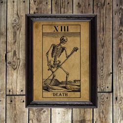 Death Tarot Card Print. 793.