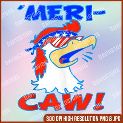 patriotic kids t shirt bald eagle with mullet memorial day, american flag, independence day png file sublimation