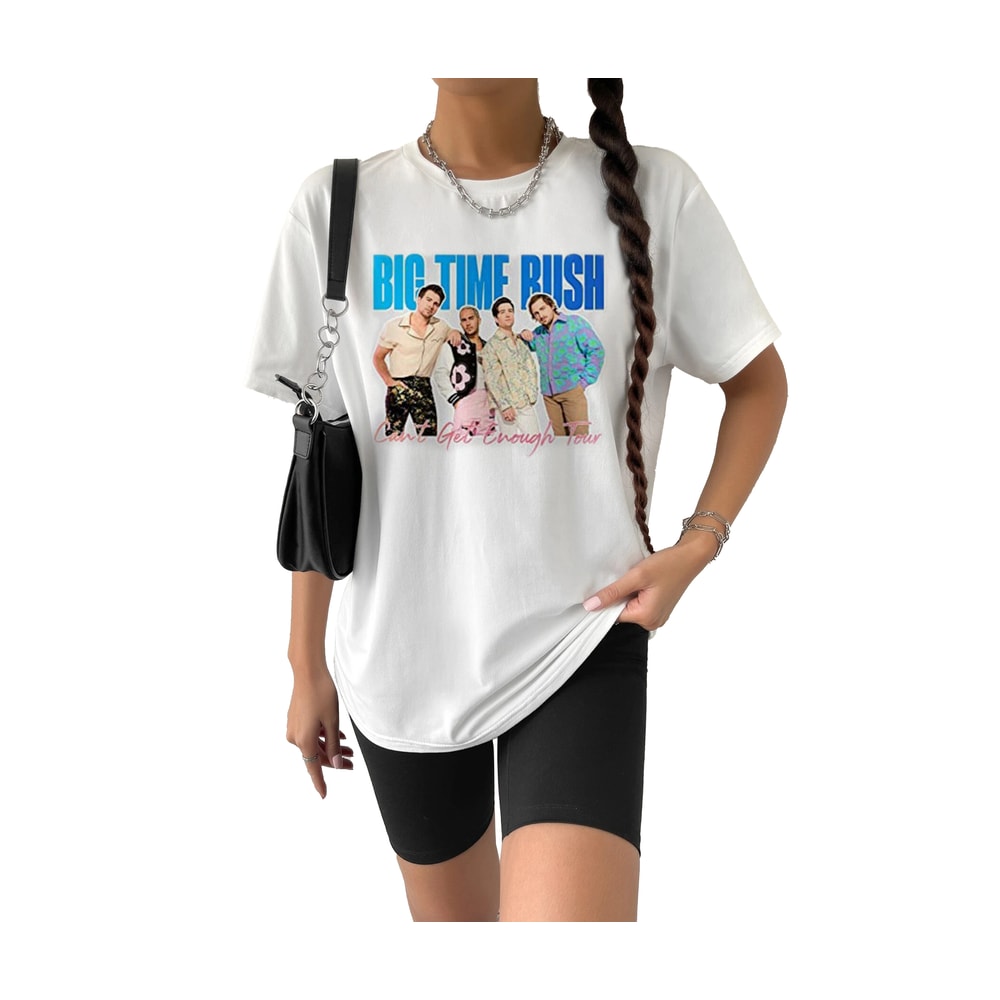 Big Time Rush Shirt, BTR Band Can't Get Enough Tour 2023 Shirt, Big Time Rush 2023 Tour Shirt, Shirt Girls Women Men