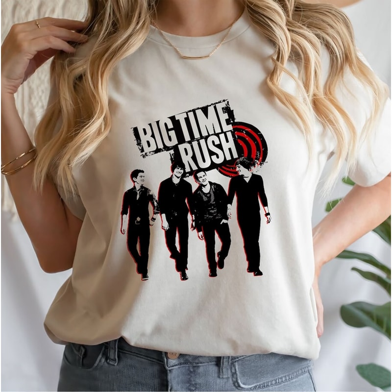 Big Time Rush Shirt, BTR Band Can't Get Enough Tour 2023 Shirt, Big Time Rush 2023 Tour Shirt, Shirt Girls Women Men
