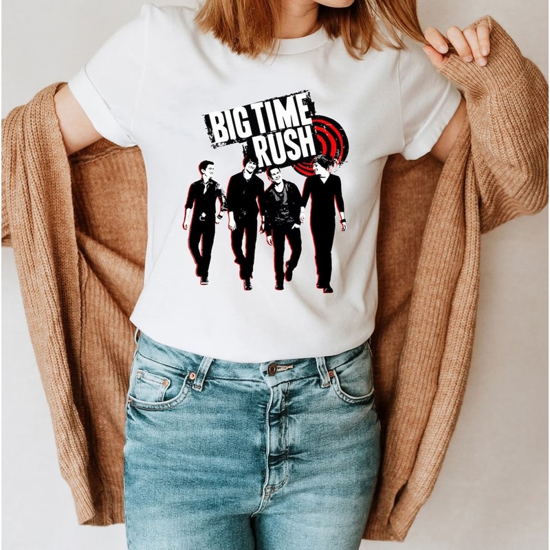 Big Time Rush Shirt, BTR Band Can't Get Enough Tour 2023 Shirt, Big Time Rush 2023 Tour Shirt, Shirt Girls Women Men